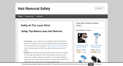 Desktop Screenshot of laserhairremovalsafety.org